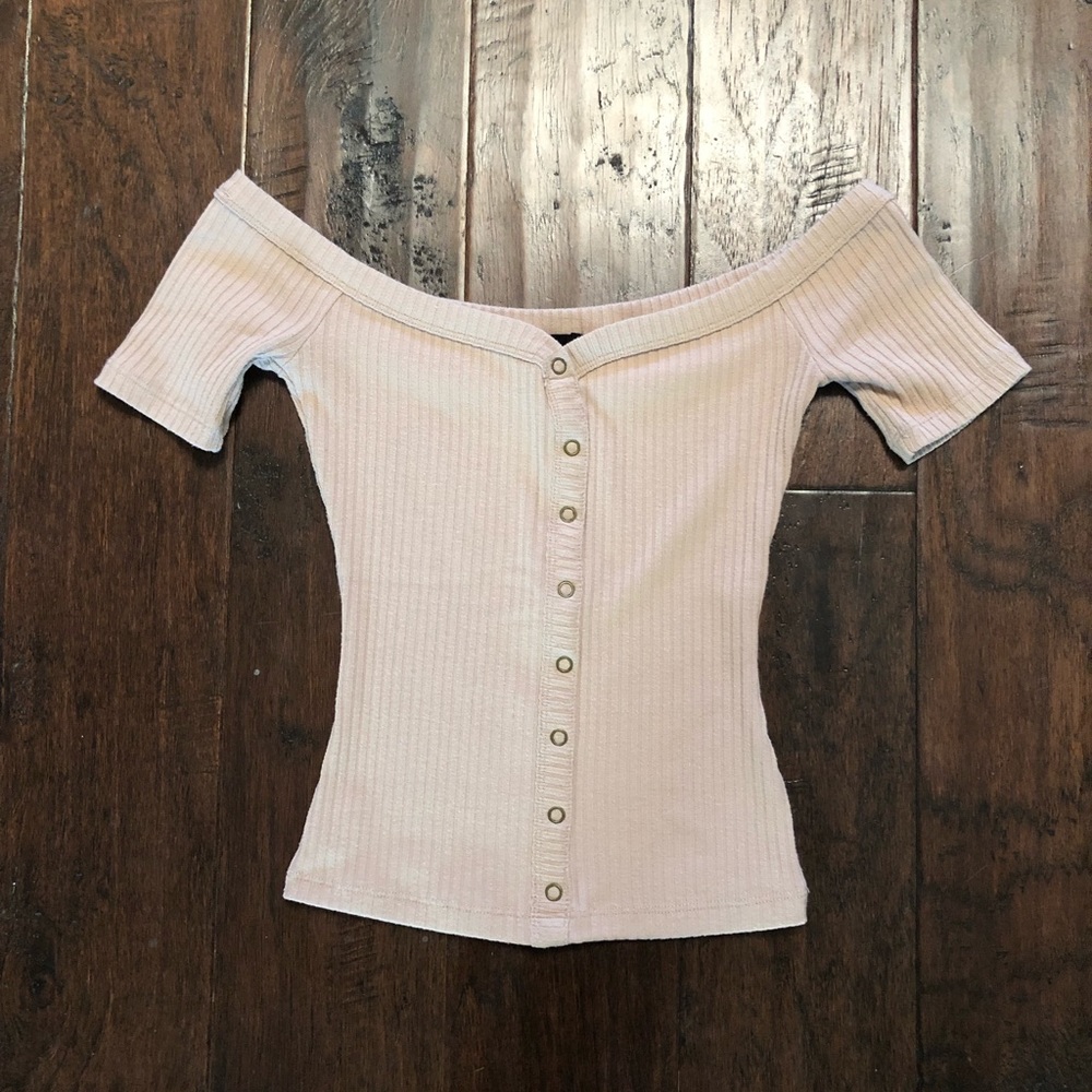 Adorable off the shoulder top